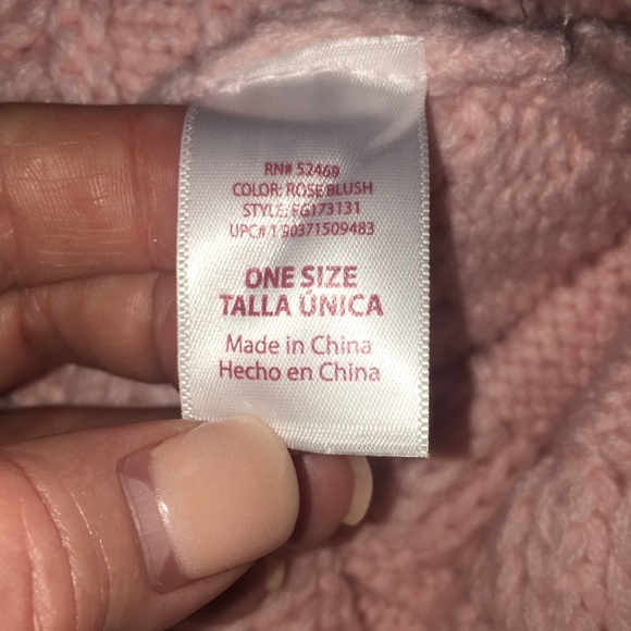 Pink OSFM Beanie - Picture 4 of 4